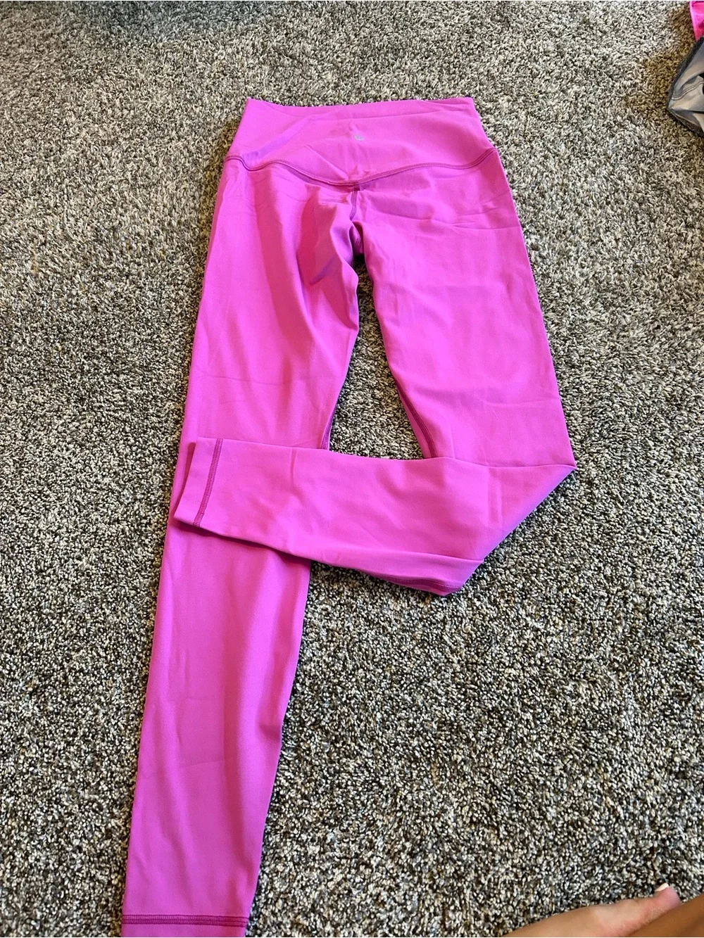 Women's Lululemon High-Waist Pink Performance Leggings